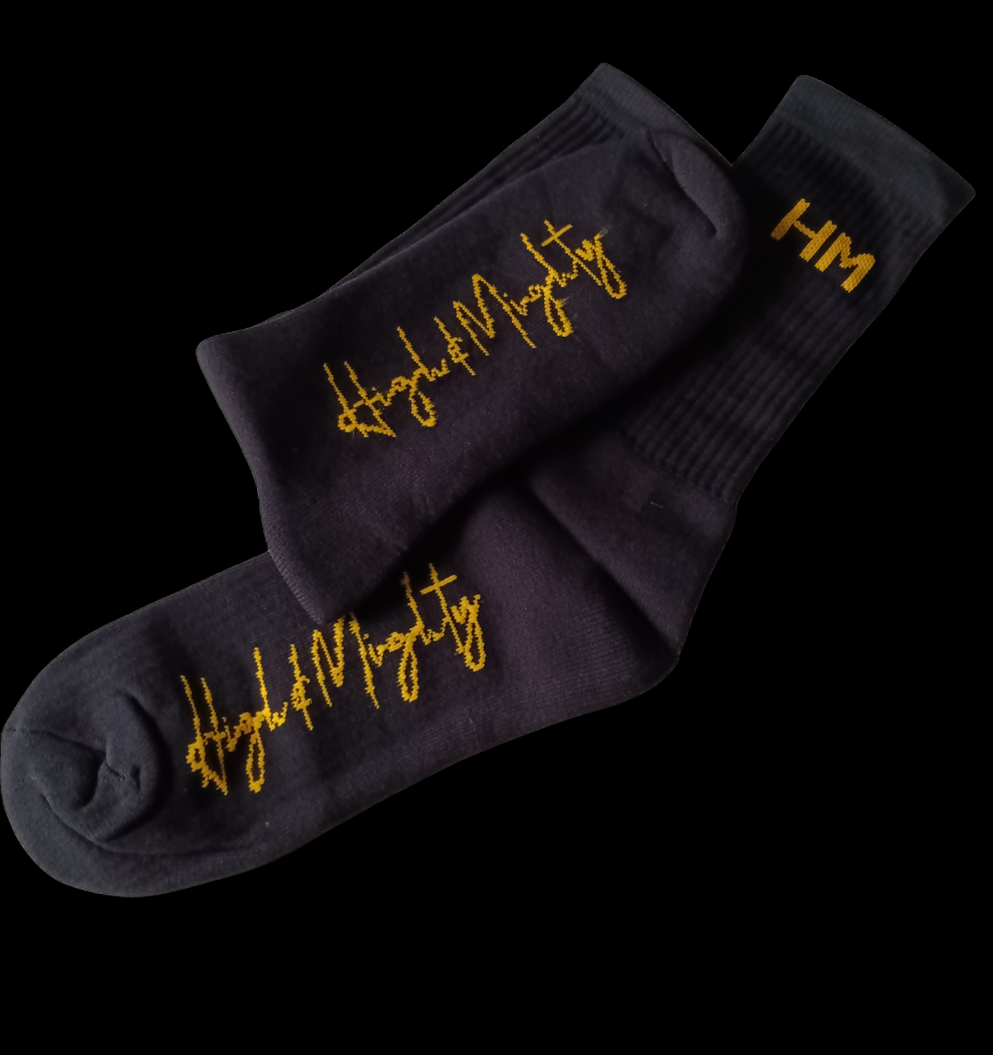 Socks Black /Gold