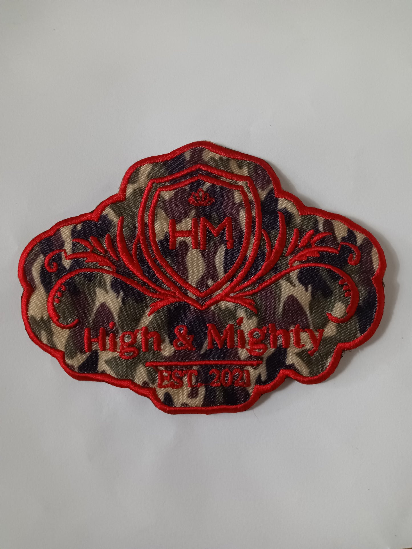 HNM Red Camouflage Patch