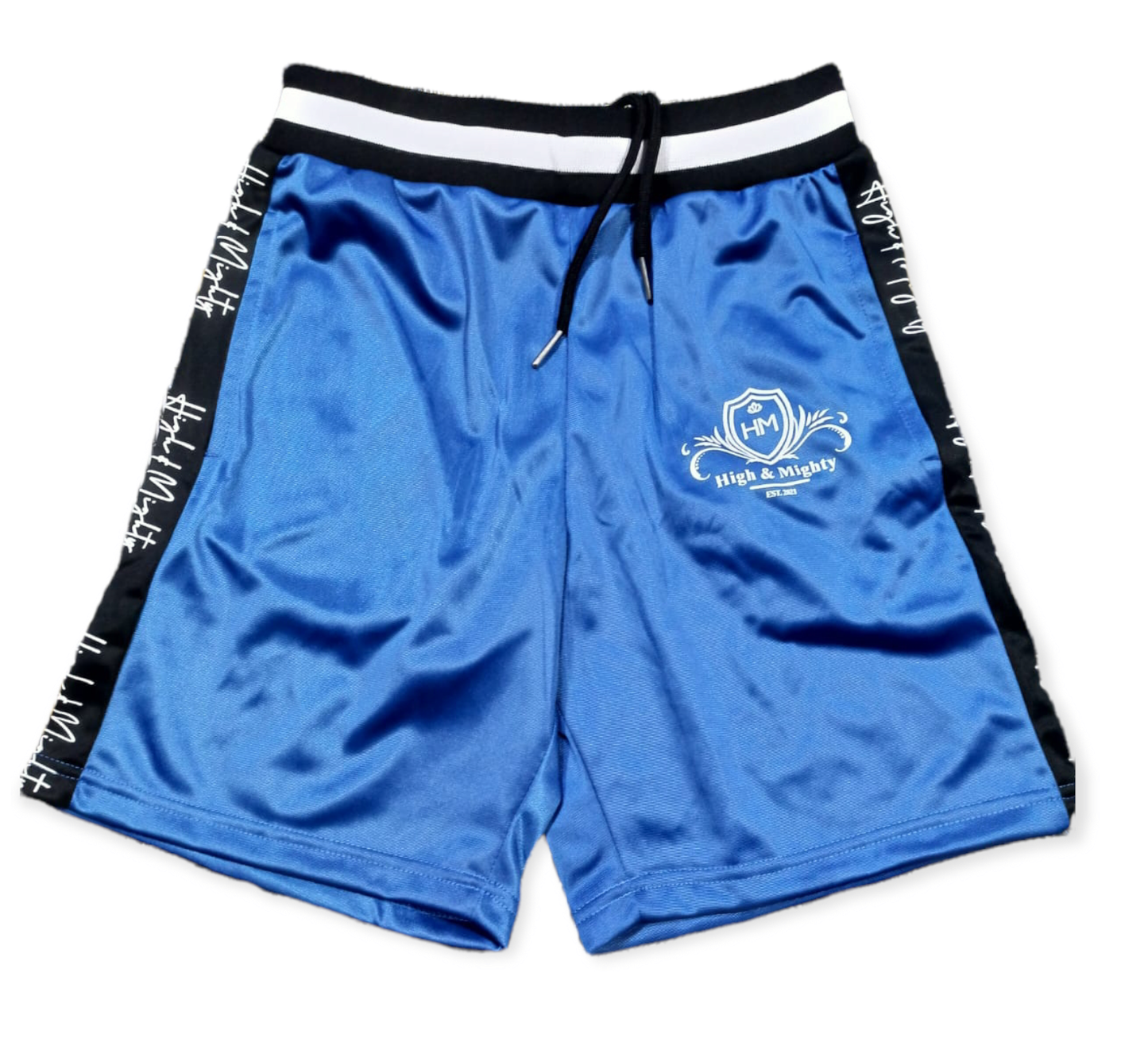 Short set Black/Blue/White